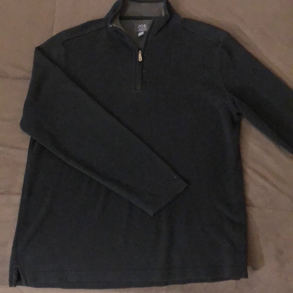 Joseph Abboud Black Quarter Zip